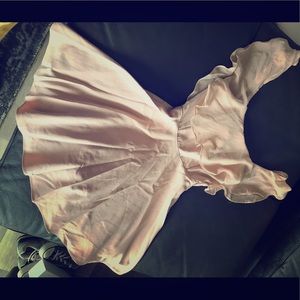 Off the Shoulder Blush Dress